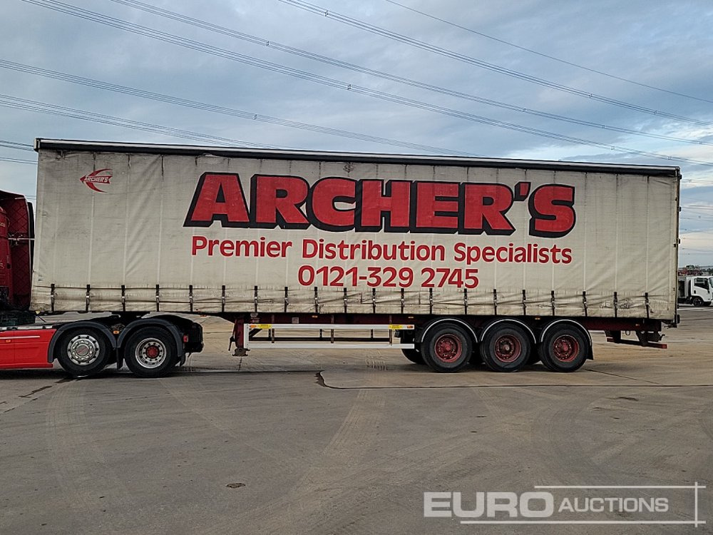 SDC Trailer Tri Axle Curtainsider Trailer - نصف مقطورة بستائر جانبية: صورة 2 SDC Trailer Tri Axle Curtainsider Trailer - نصف مقطورة بستائر جانبية: صورة 2