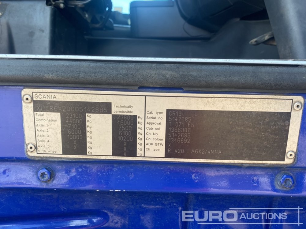 مقطورة السحب Scania R420: صورة 37