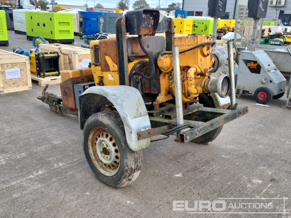 Single Axle 4" Water Pump, Hatz Engine - مضخة مياه: صورة 3 Single Axle 4" Water Pump, Hatz Engine - مضخة مياه: صورة 3