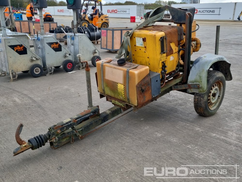 Single Axle 4" Water Pump, Hatz Engine - مضخة مياه: صورة 1 Single Axle 4" Water Pump, Hatz Engine - مضخة مياه: صورة 1