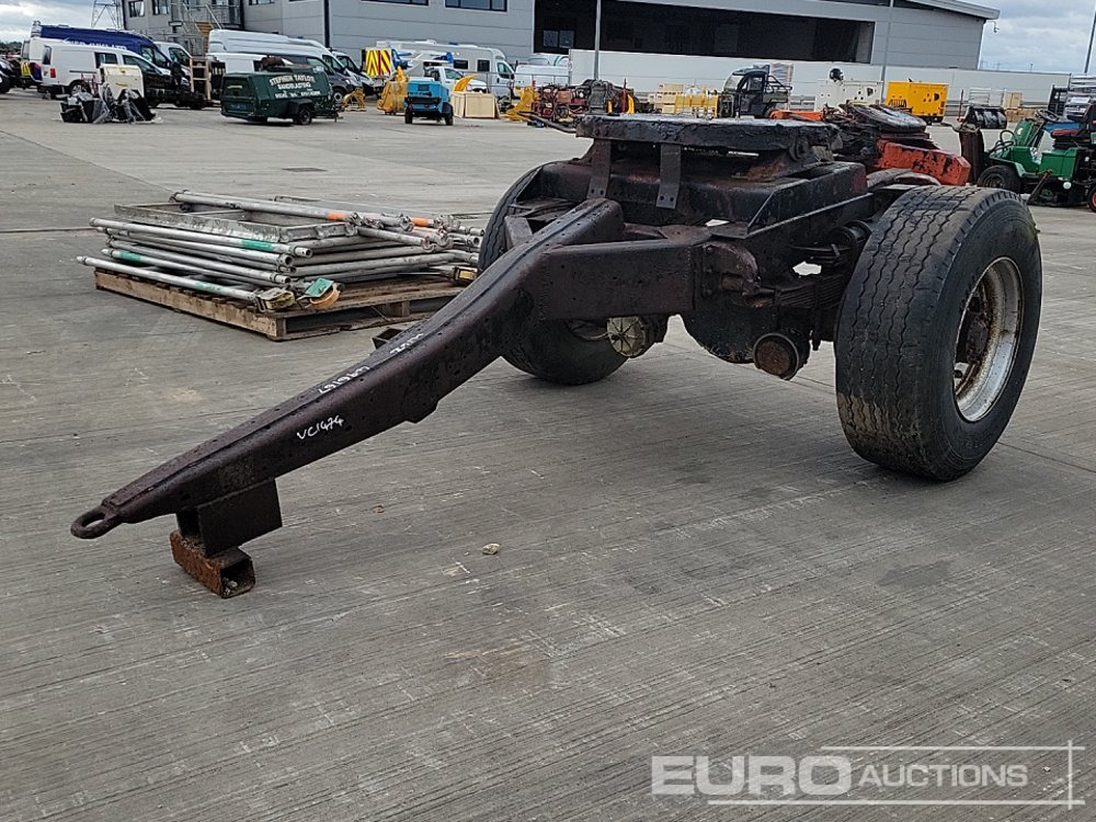 Single Axle Draw Bar 5th Wheel Dolly - مقطورة رزاعية: صورة 1 Single Axle Draw Bar 5th Wheel Dolly - مقطورة رزاعية: صورة 1
