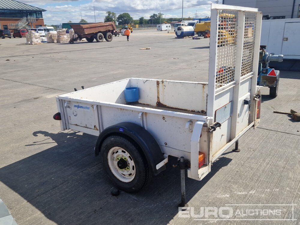 Single Axle Trailer, Ramp - مقطورة لنقل المعدات: صورة 3 Single Axle Trailer, Ramp - مقطورة لنقل المعدات: صورة 3