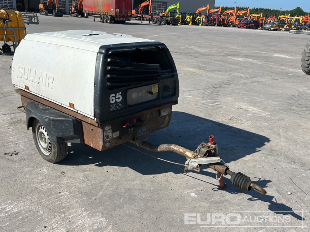 ضاغط هوائي Sullair Single Axle Compressor, Kubota Engine: صورة 7