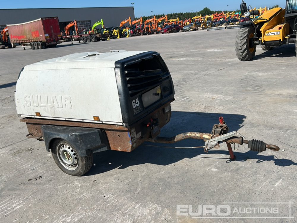ضاغط هوائي Sullair Single Axle Compressor, Kubota Engine: صورة 6