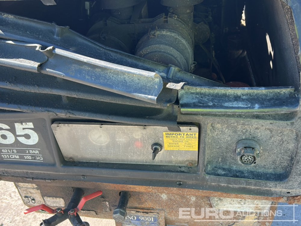 ضاغط هوائي Sullair Single Axle Compressor, Kubota Engine: صورة 19