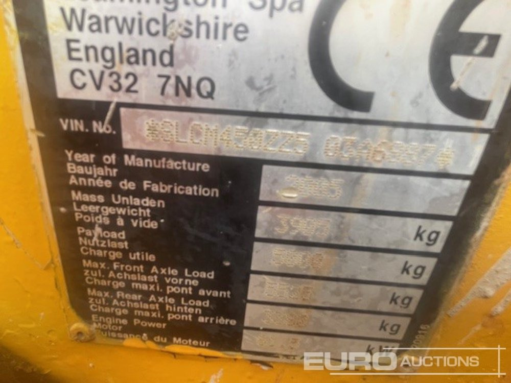 Thwaites 5 Ton - شاحنة قلابة صغيرة: صورة 5 Thwaites 5 Ton - شاحنة قلابة صغيرة: صورة 5