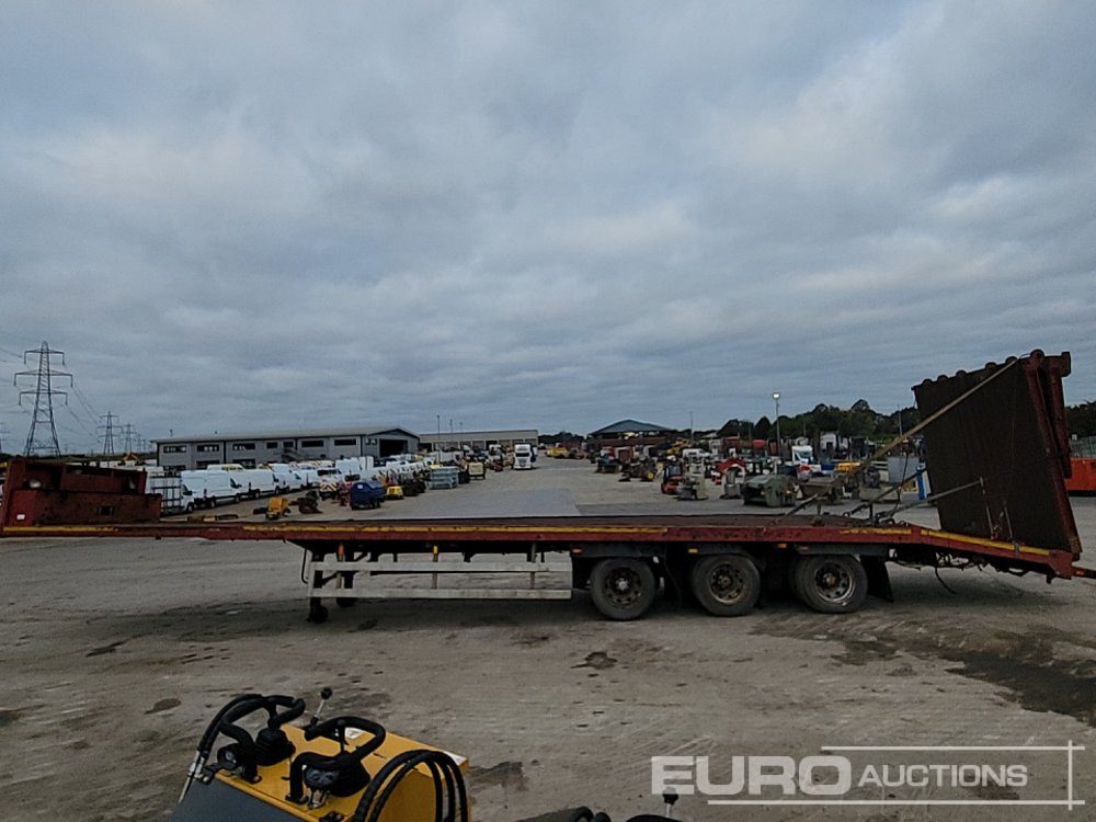 Tri Axle Low Loader Trailer, Winch, Hydraulic Ramp - نصف مقطورة بلودر منخفض: صورة 2 Tri Axle Low Loader Trailer, Winch, Hydraulic Ramp - نصف مقطورة بلودر منخفض: صورة 2