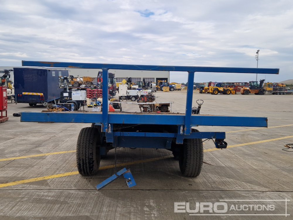 Twin Axle Draw Bar Flat Bed Trailer - مقطورة رزاعية: صورة 4 Twin Axle Draw Bar Flat Bed Trailer - مقطورة رزاعية: صورة 4