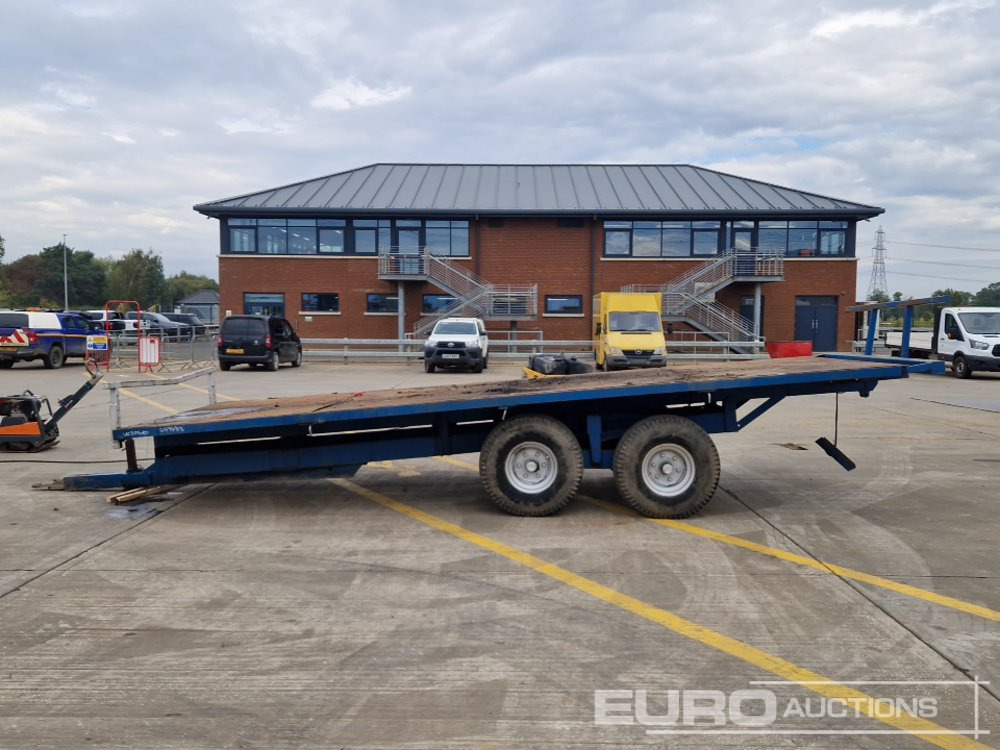 Twin Axle Draw Bar Flat Bed Trailer - مقطورة رزاعية: صورة 2 Twin Axle Draw Bar Flat Bed Trailer - مقطورة رزاعية: صورة 2