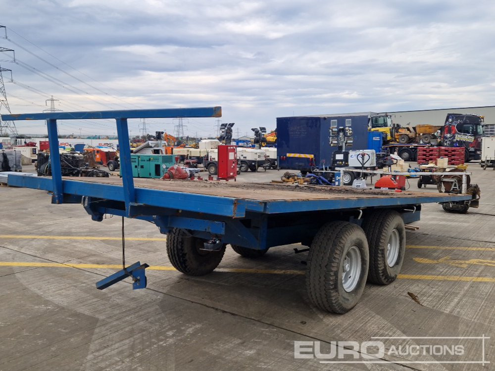 Twin Axle Draw Bar Flat Bed Trailer - مقطورة رزاعية: صورة 5 Twin Axle Draw Bar Flat Bed Trailer - مقطورة رزاعية: صورة 5