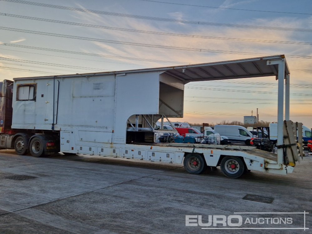 Twin Axle Step Frame Racing Team Hospitality Trailer, Ramps - نصف مقطورة نقل سيارات: صورة 2 Twin Axle Step Frame Racing Team Hospitality Trailer, Ramps - نصف مقطورة نقل سيارات: صورة 2