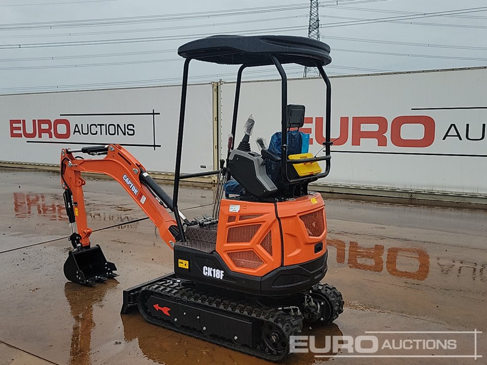 Unused 2025 Captok CK18F - حفار صغير: صورة 3 Unused 2025 Captok CK18F - حفار صغير: صورة 3