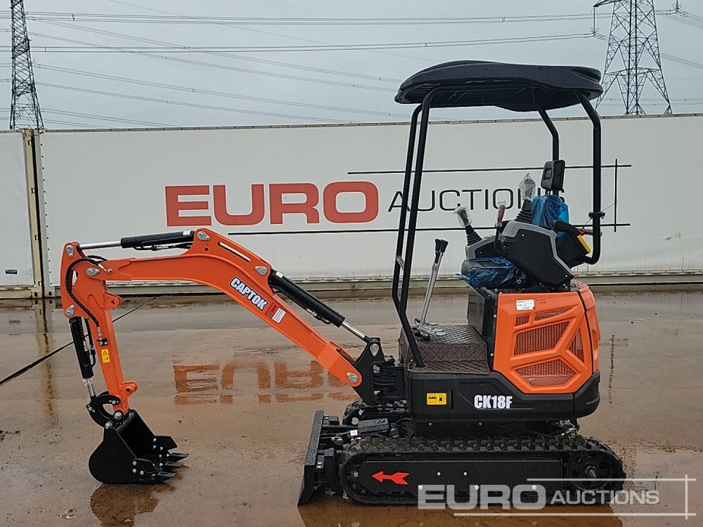 Unused 2025 Captok CK18F - حفار صغير: صورة 2 Unused 2025 Captok CK18F - حفار صغير: صورة 2