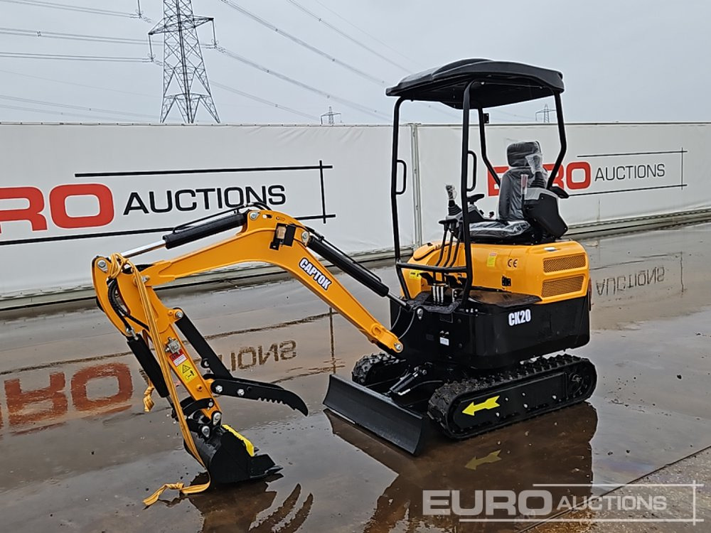 Unused 2025 Captok CK20 - حفار صغير: صورة 1 Unused 2025 Captok CK20 - حفار صغير: صورة 1