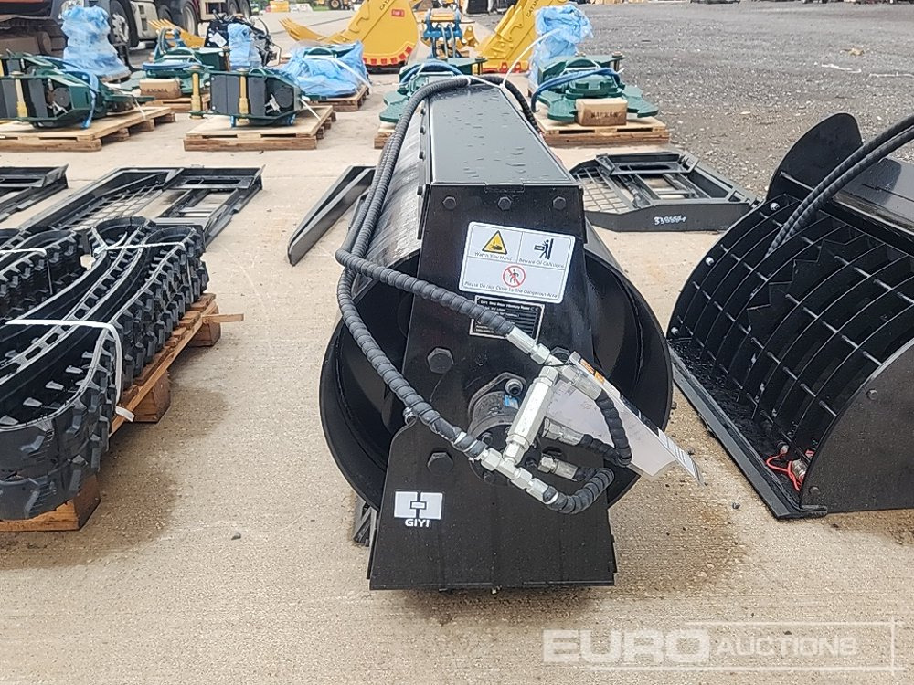 Unused 2025 GIYI GY-VR59 Vibrating Roller to suit Skidsteer Loader - ملحق - حفّار: صورة 2 Unused 2025 GIYI GY-VR59 Vibrating Roller to suit Skidsteer Loader - ملحق - حفّار: صورة 2