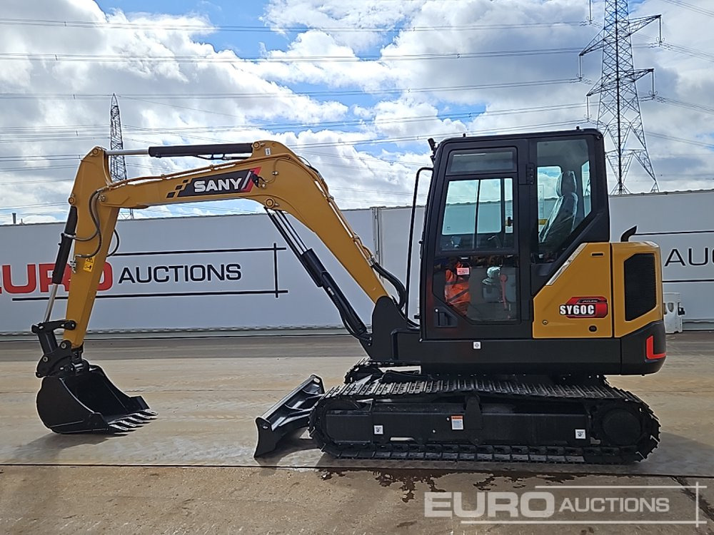 Unused 2025 Sany SY60C - حفار صغير: صورة 2 Unused 2025 Sany SY60C - حفار صغير: صورة 2