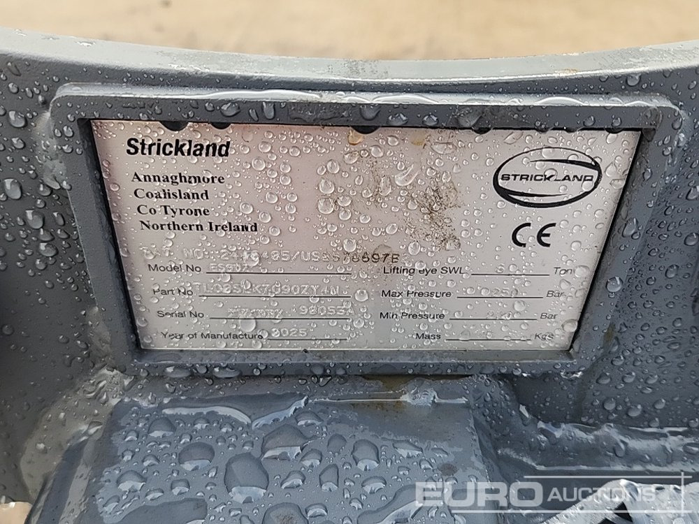 قارنة التوصيل السريعة Unused 2025 Strickland Hydraulic Quick Hitch, 60mm Pin to suit 10-12 Ton Excavator: صورة 12 قارنة التوصيل السريعة Unused 2025 Strickland Hydraulic Quick Hitch, 60mm Pin to suit 10-12 Ton Excavator: صورة 12