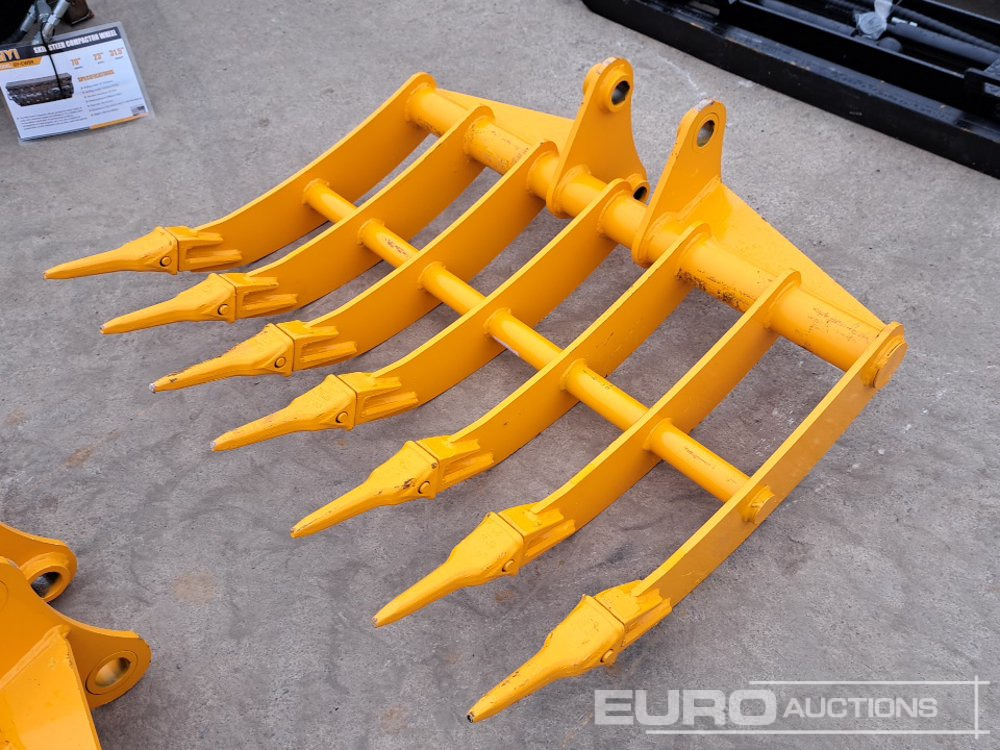 Unused 44" Rake 45mm Pin to suit 4-6 Ton Excavator - بكت: صورة 1 Unused 44" Rake 45mm Pin to suit 4-6 Ton Excavator - بكت: صورة 1