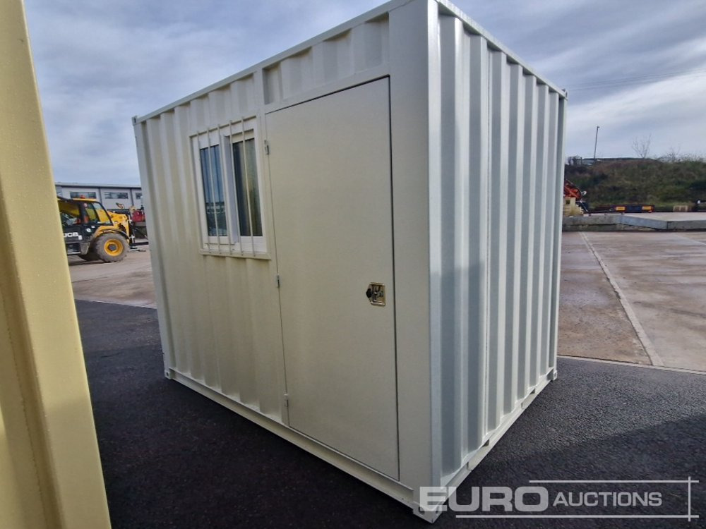 Unused CTTN 10' Container, Side Door, & Window (Cannot Be Reconsigned) - حاوية شحن: صورة 1 Unused CTTN 10' Container, Side Door, & Window (Cannot Be Reconsigned) - حاوية شحن: صورة 1