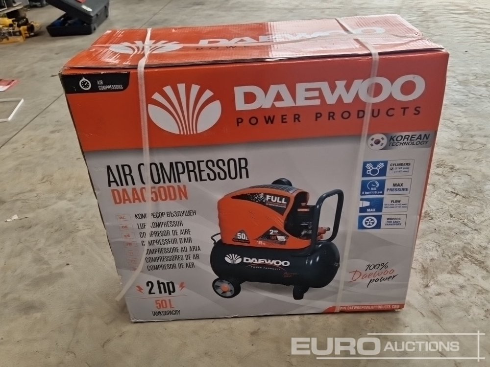 Unused Daewoo DAAC50DN - ضاغط هوائي: صورة 4 Unused Daewoo DAAC50DN - ضاغط هوائي: صورة 4