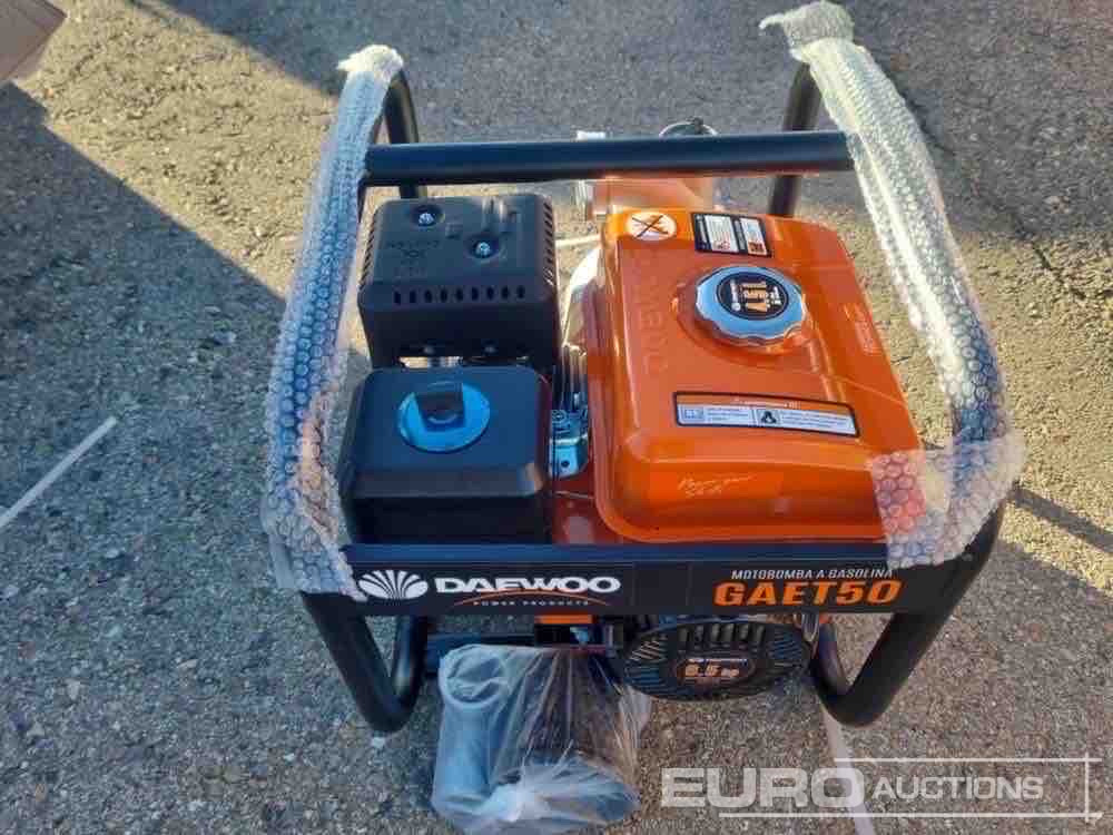 Unused Daewoo GAET50 2" Petrol Water Pump (2 of) - مضخة مياه: صورة 2 Unused Daewoo GAET50 2" Petrol Water Pump (2 of) - مضخة مياه: صورة 2