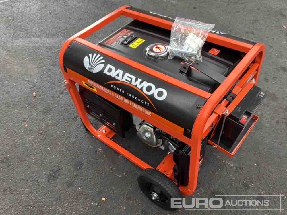 Unused Daewoo GDAW190AC 3.6Kw Petrol Generator - محرك: صورة 3 Unused Daewoo GDAW190AC 3.6Kw Petrol Generator - محرك: صورة 3