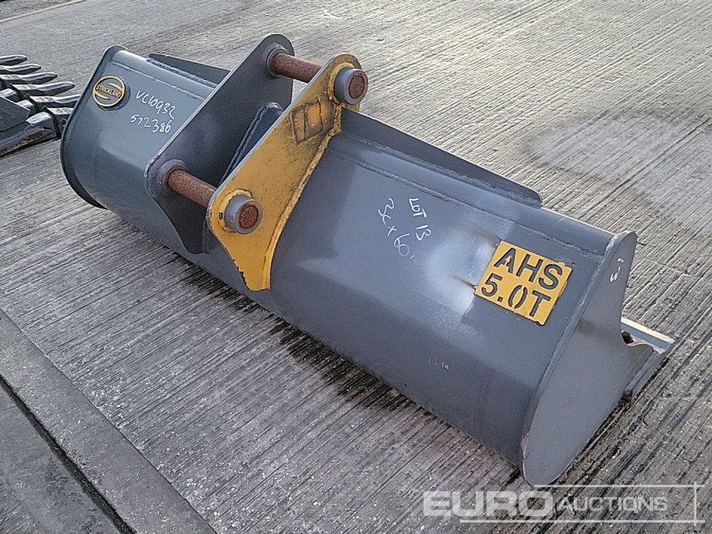 Unused Strickland 60" Ditching Bucket 45mm Pin to suit 4-6 Ton Excavator - بكت: صورة 5 Unused Strickland 60" Ditching Bucket 45mm Pin to suit 4-6 Ton Excavator - بكت: صورة 5