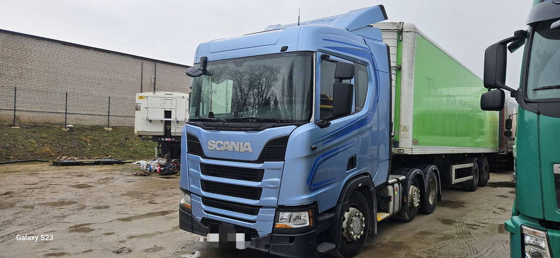 Scania R450 - مقطورة السحب: صورة 2 Scania R450 - مقطورة السحب: صورة 2