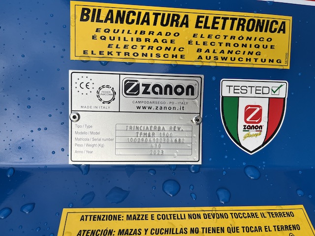 Zanon TFM2R 1900 - التقطيع جزازة: صورة 3 Zanon TFM2R 1900 - التقطيع جزازة: صورة 3