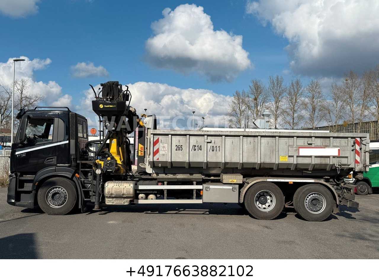 Iveco X Way 460/Abroll HYVA/KRAN TAYFUN/LENKACHSE - شاحنة برافعة خطافية: صورة 2 Iveco X Way 460/Abroll HYVA/KRAN TAYFUN/LENKACHSE - شاحنة برافعة خطافية: صورة 2