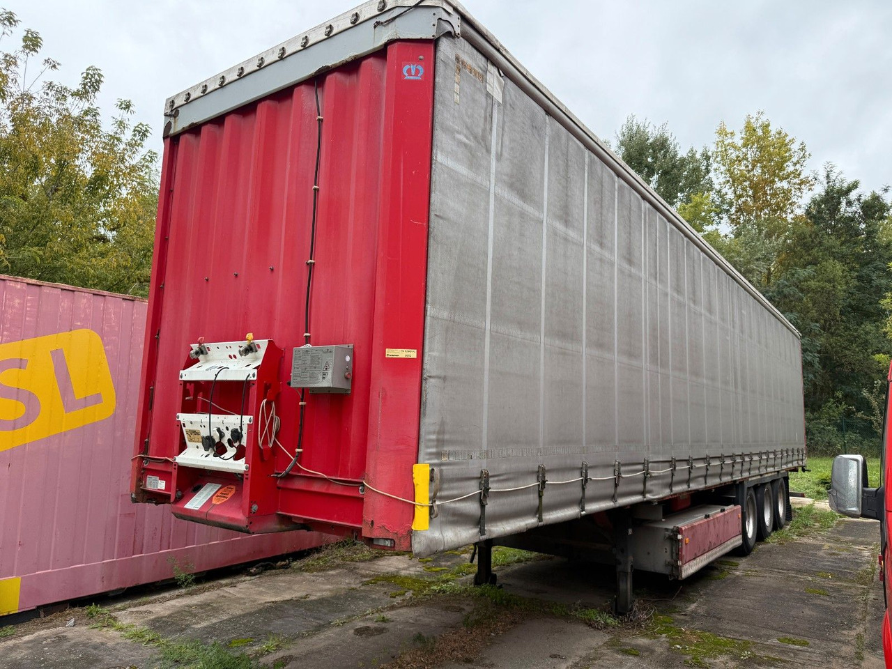 Krone Standard Seitenplane/BPW/Palettenkasten - نصف مقطورة بستائر جانبية: صورة 3 Krone Standard Seitenplane/BPW/Palettenkasten - نصف مقطورة بستائر جانبية: صورة 3