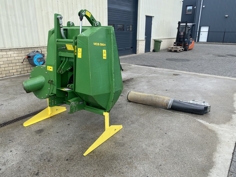 John Deere MCS 580 H, Hoogkieper, Opvangbak + afzuiging - جزازة العشب: صورة 1 John Deere MCS 580 H, Hoogkieper, Opvangbak + afzuiging - جزازة العشب: صورة 1