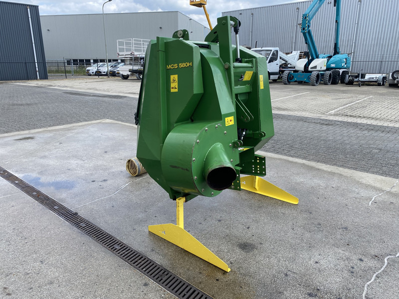 John Deere MCS 580 H, Hoogkieper, Opvangbak + afzuiging - جزازة العشب: صورة 3 John Deere MCS 580 H, Hoogkieper, Opvangbak + afzuiging - جزازة العشب: صورة 3