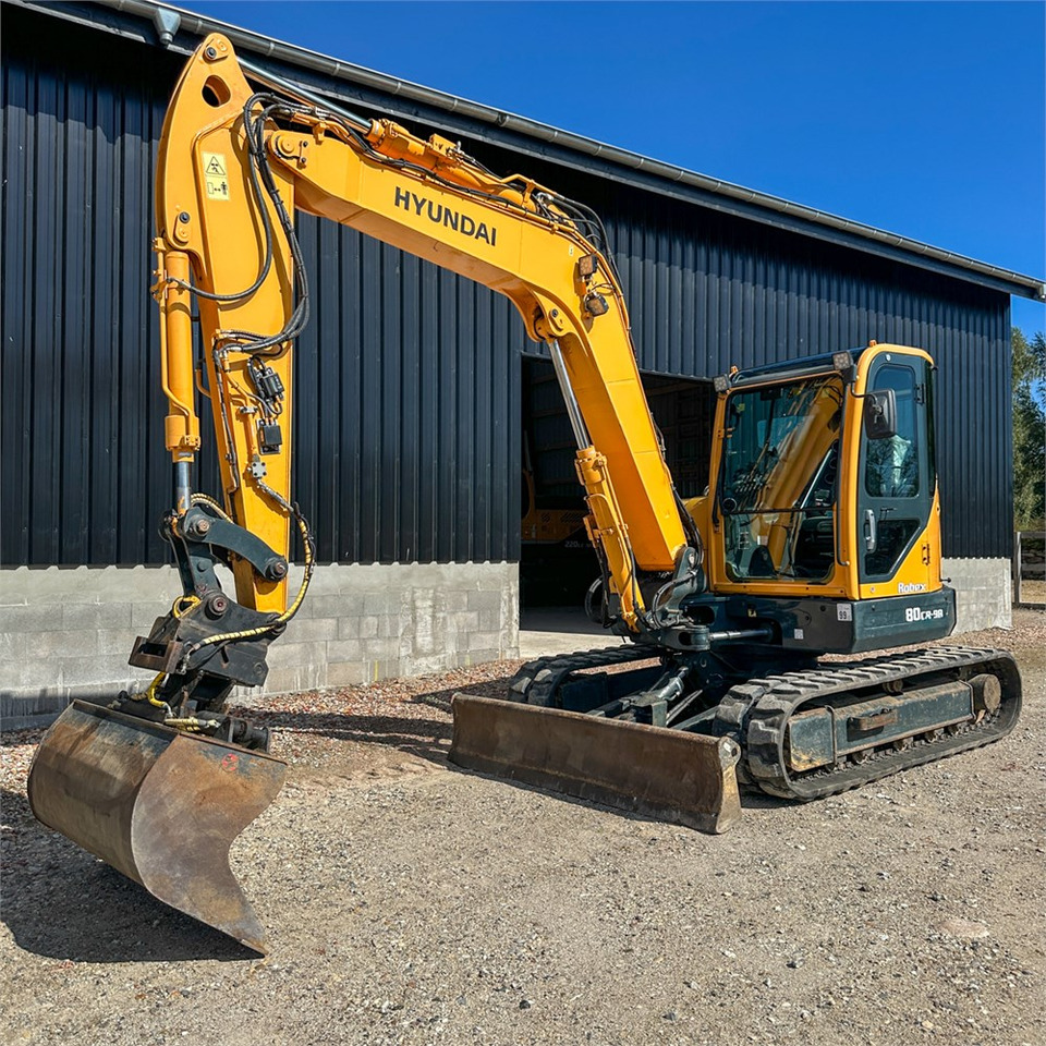 Hyundai Robex 80CR-9A - حفار صغير: صورة 2 Hyundai Robex 80CR-9A - حفار صغير: صورة 2
