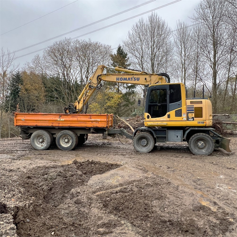 Komatsu PW148-10 - حفار ذو عجلات: صورة 5 Komatsu PW148-10 - حفار ذو عجلات: صورة 5