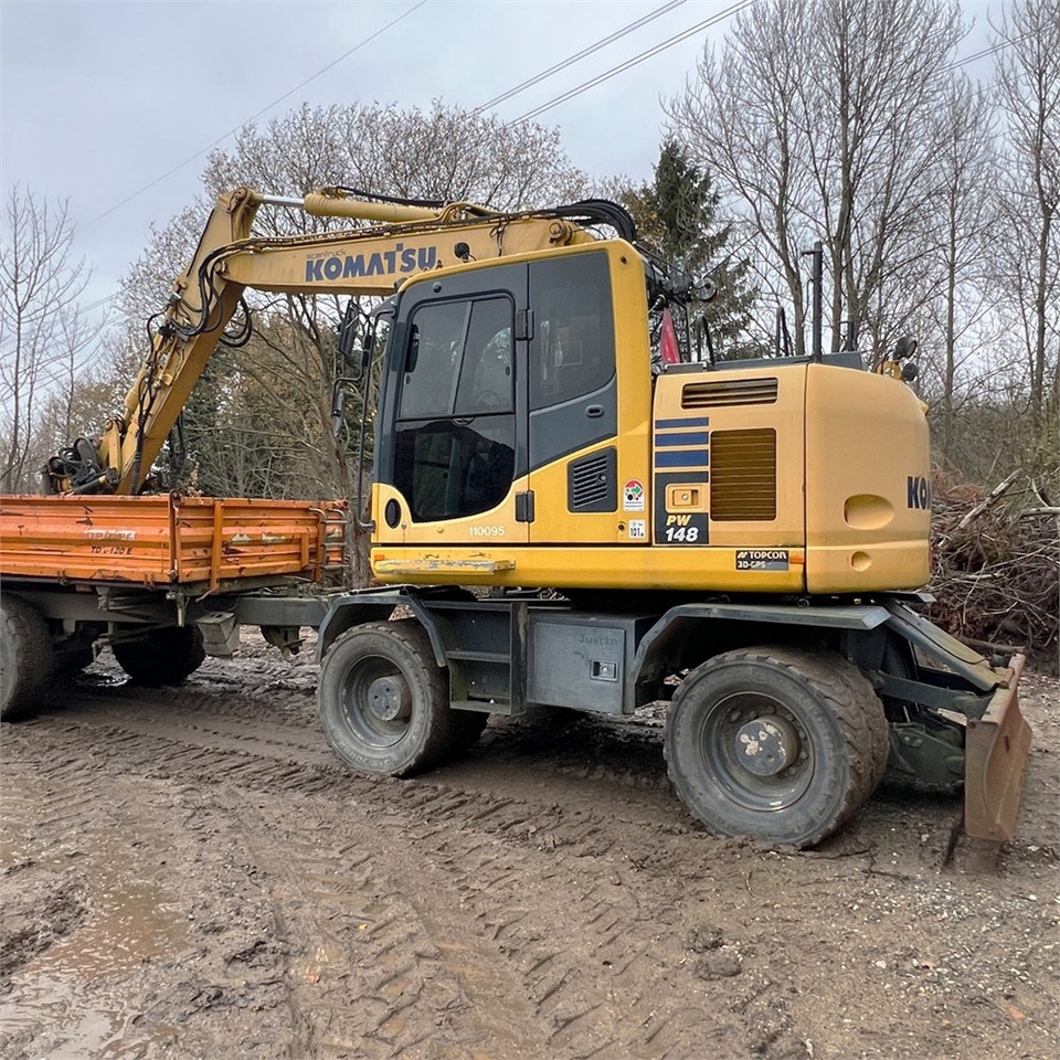 Komatsu PW148-10 - حفار ذو عجلات: صورة 2 Komatsu PW148-10 - حفار ذو عجلات: صورة 2