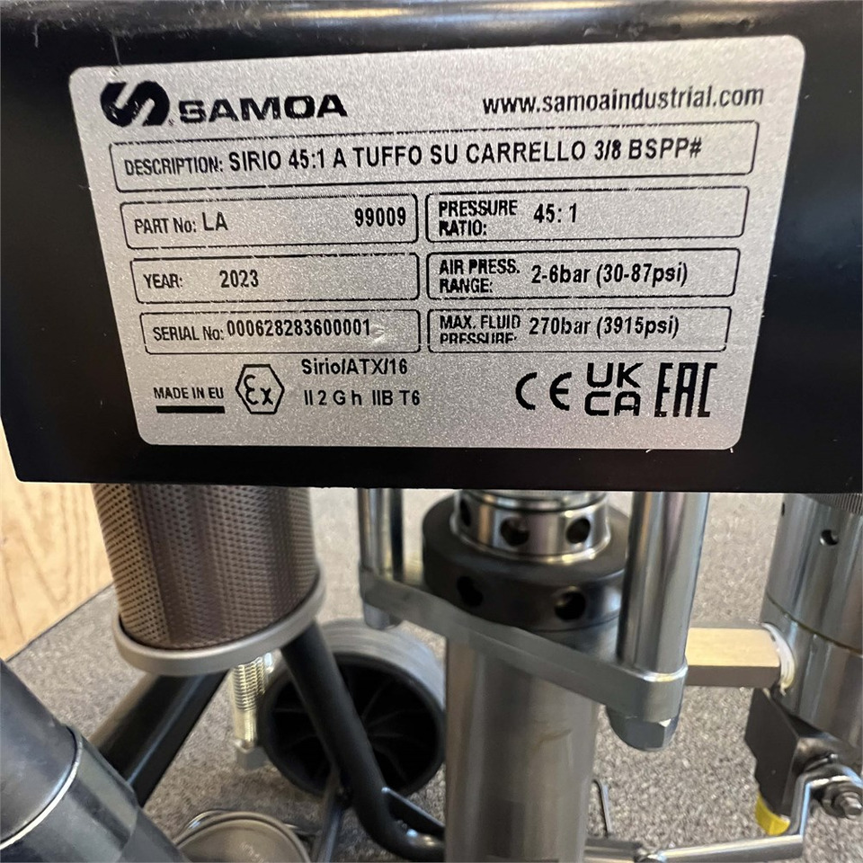 Samoa Sirio 45:1 - أداة الماكينة: صورة 5 Samoa Sirio 45:1 - أداة الماكينة: صورة 5