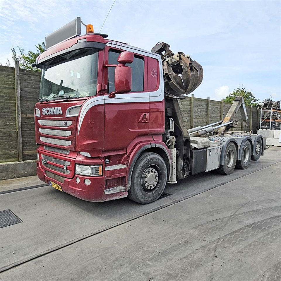 Scania R 500 - شاحنة برافعة خطافية, شاحنة كرين: صورة 1 Scania R 500 - شاحنة برافعة خطافية, شاحنة كرين: صورة 1