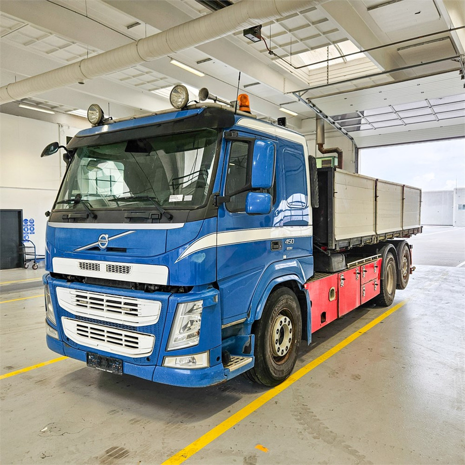 Volvo FM450 - شاحنات مسطحة: صورة 1 Volvo FM450 - شاحنات مسطحة: صورة 1