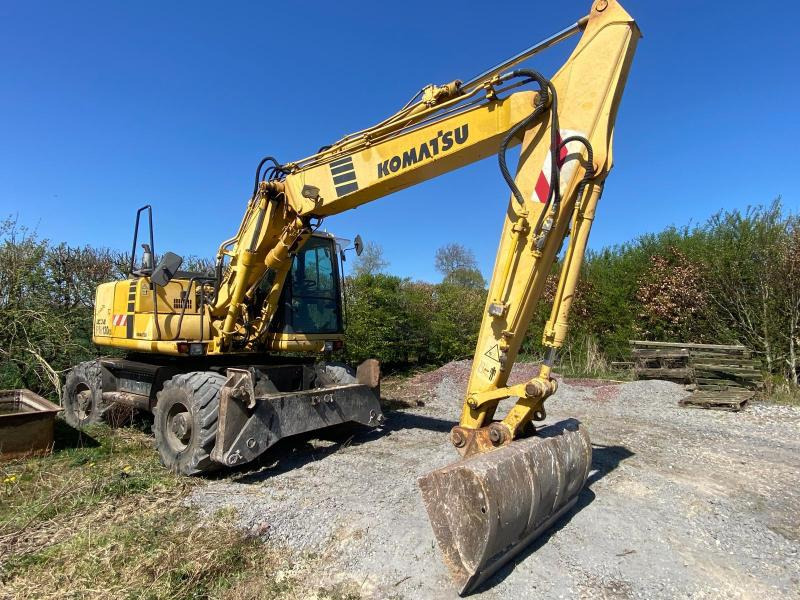 Komatsu PW 130ES-6K - حفار ذو عجلات: صورة 2 Komatsu PW 130ES-6K - حفار ذو عجلات: صورة 2