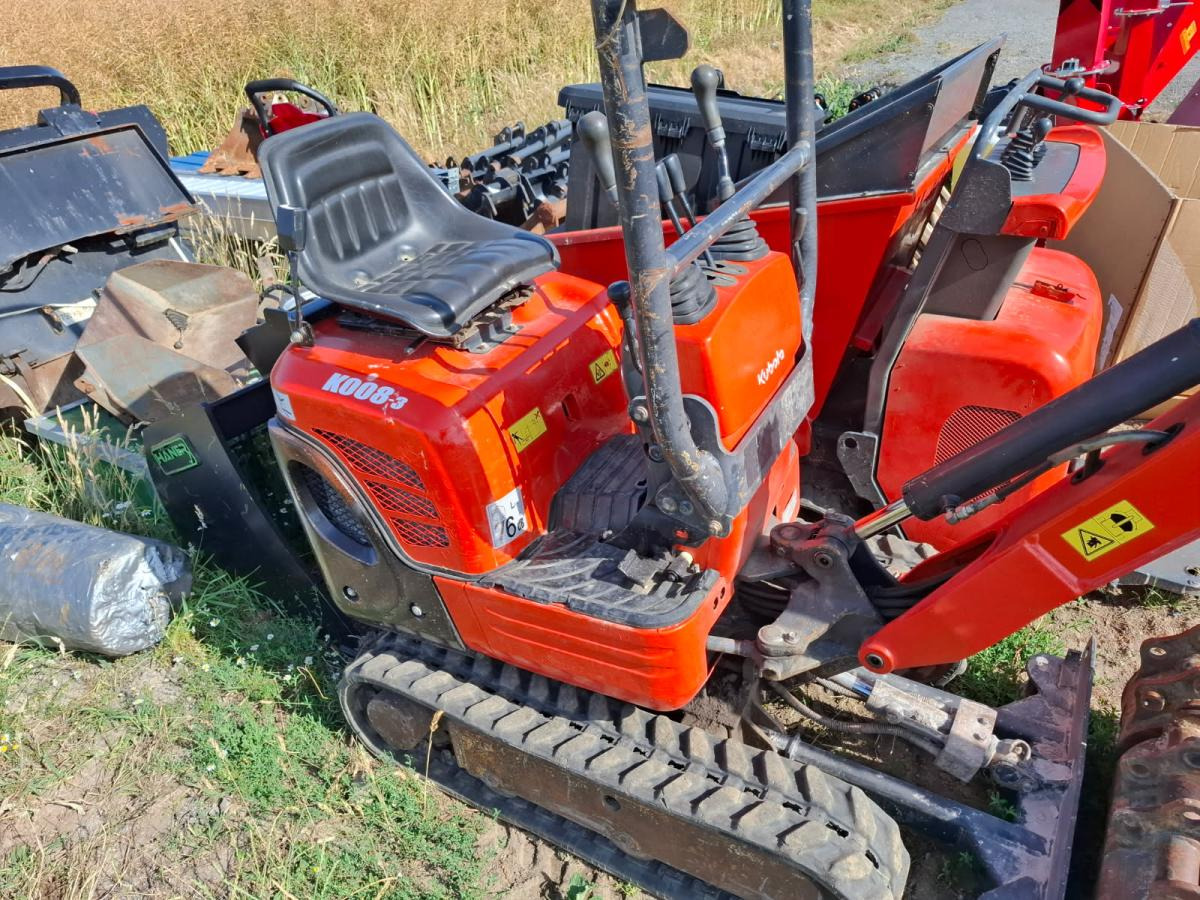 Kubota K 008-3 - حفار صغير: صورة 2 Kubota K 008-3 - حفار صغير: صورة 2