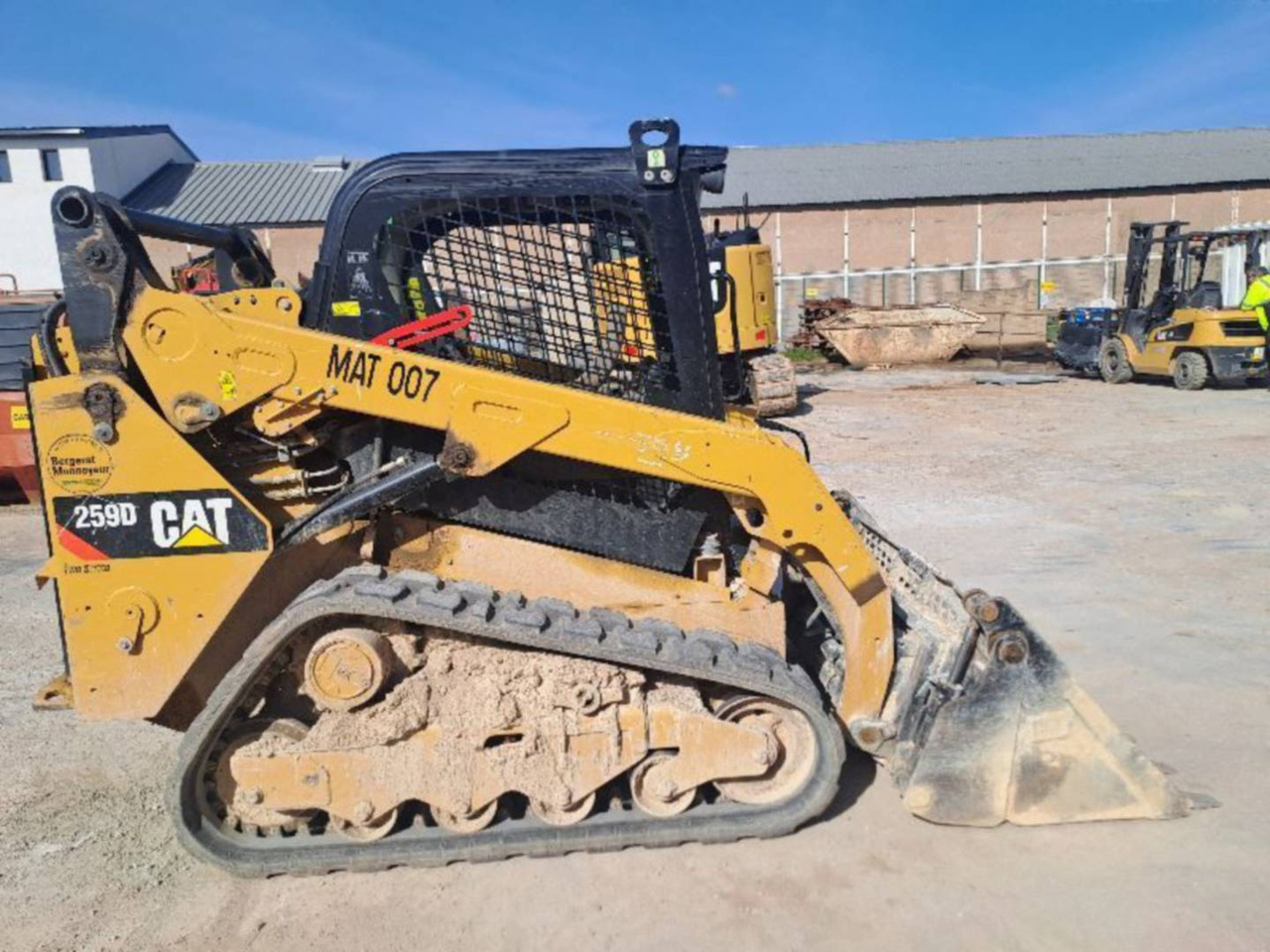 CAT 259D - اللودر المجنزر: صورة 1 CAT 259D - اللودر المجنزر: صورة 1
