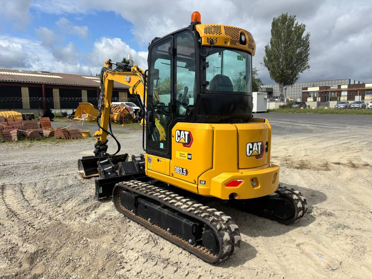 CAT 303.5 - حفار زاحف: صورة 4 CAT 303.5 - حفار زاحف: صورة 4