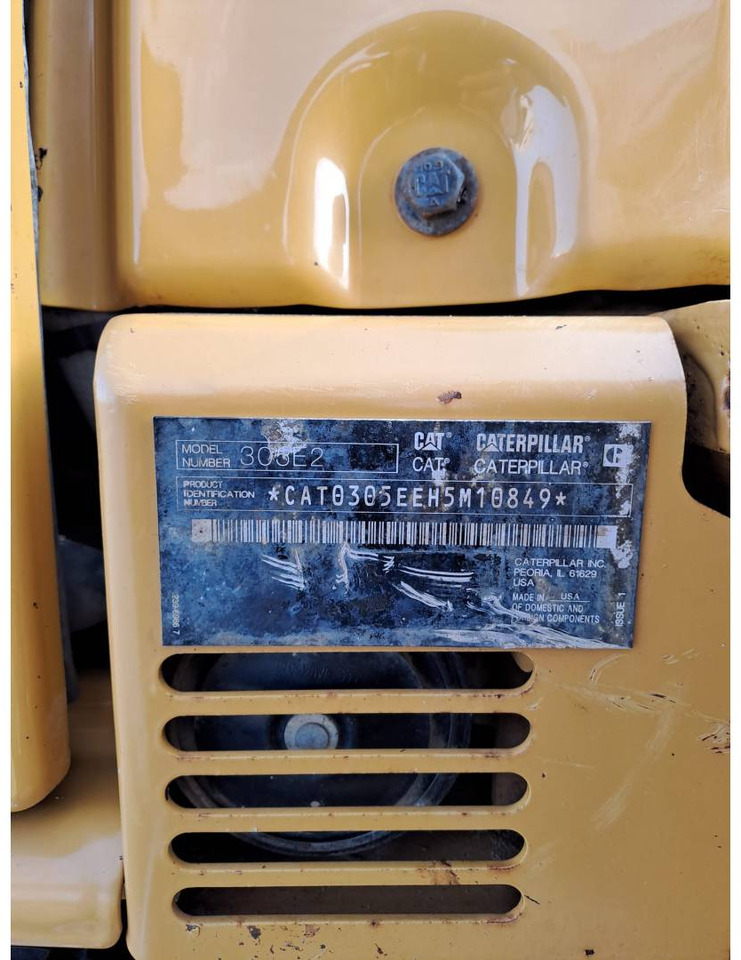 CAT 305E2 - حفار زاحف: صورة 5 CAT 305E2 - حفار زاحف: صورة 5