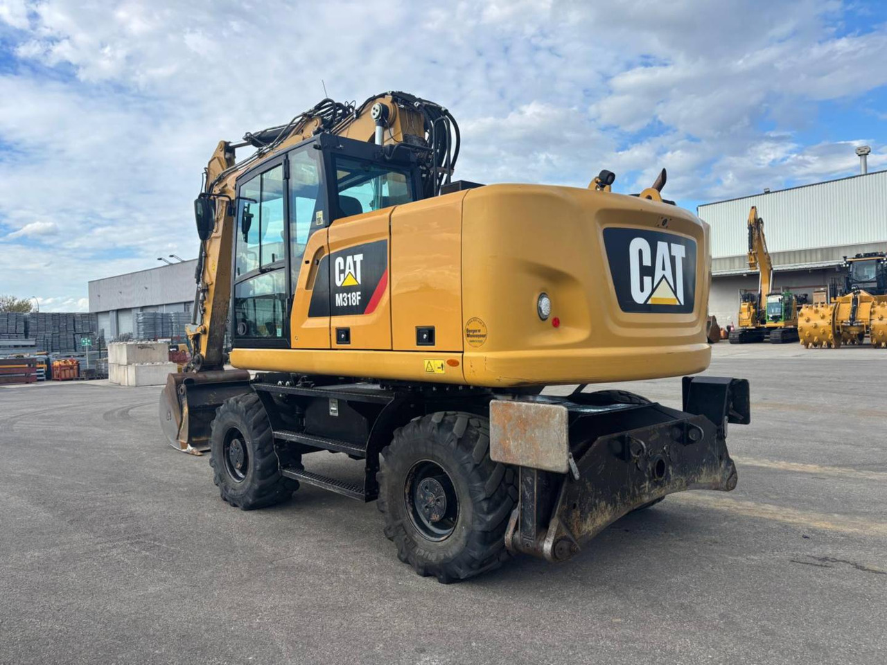 CAT M318F IVC - حفار ذو عجلات: صورة 4 CAT M318F IVC - حفار ذو عجلات: صورة 4