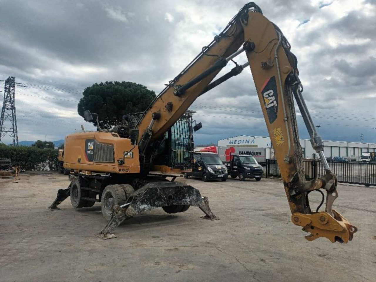 CAT MH3022-1 - حفار ذو عجلات: صورة 1 CAT MH3022-1 - حفار ذو عجلات: صورة 1