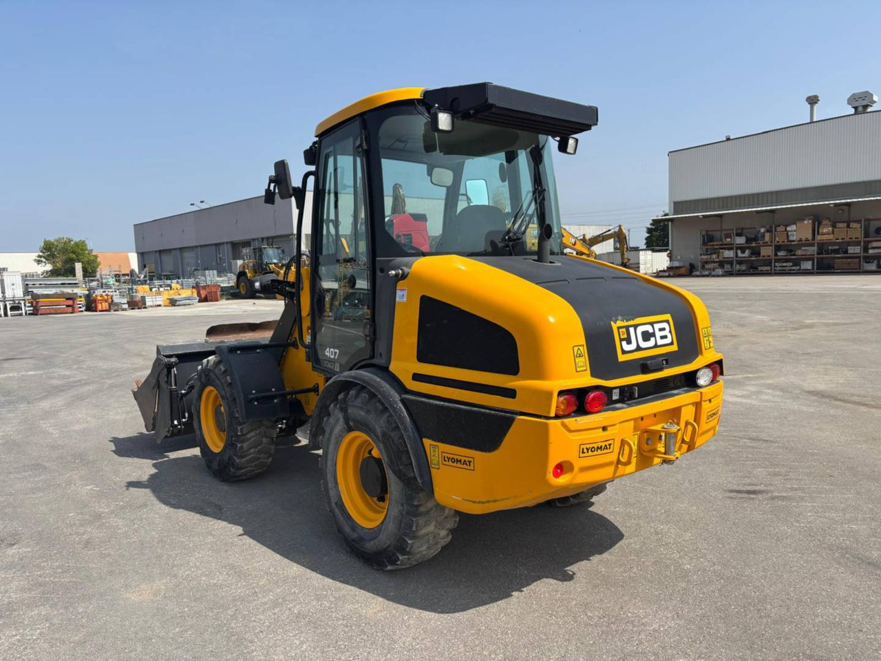 JCB 407 - اللودر بعجل: صورة 2 JCB 407 - اللودر بعجل: صورة 2