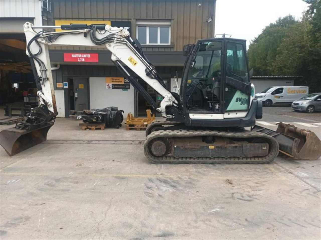 YANMAR SV100 - حفار زاحف: صورة 1 YANMAR SV100 - حفار زاحف: صورة 1