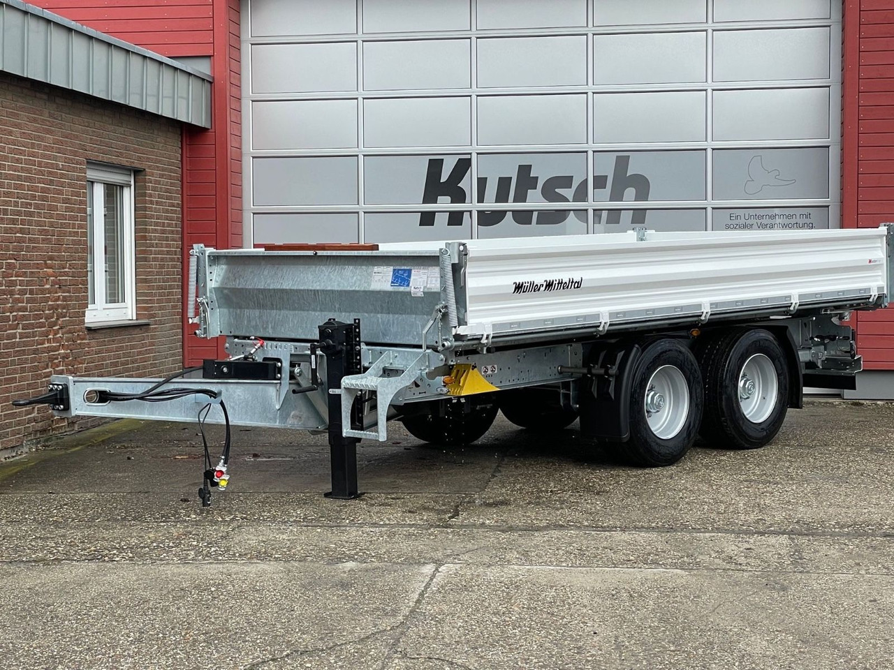 Müller-Mitteltal KA-TA-R 14,4 Beitreifen, EBS, - مقطورة قلابة: صورة 1 Müller-Mitteltal KA-TA-R 14,4 Beitreifen, EBS, - مقطورة قلابة: صورة 1
