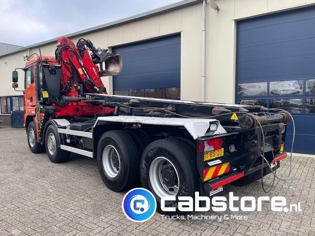 MAN TGA 41.440 8X4 BB Palfinger Epsilon Z-Kraan bouwjaar 2011 + NCH 30 Ton's Kabel-containersyteem - Handgeschakeld - Bouwjaar 2007 - Km 582.782 - شاحنة كرين: صورة 3 MAN TGA 41.440 8X4 BB Palfinger Epsilon Z-Kraan bouwjaar 2011 + NCH 30 Ton's Kabel-containersyteem - Handgeschakeld - Bouwjaar 2007 - Km 582.782 - شاحنة كرين: صورة 3